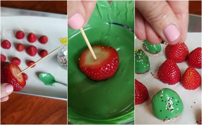 Chocolate Covered Strawberry Christmas Trees by Rumbly in my Tumbly