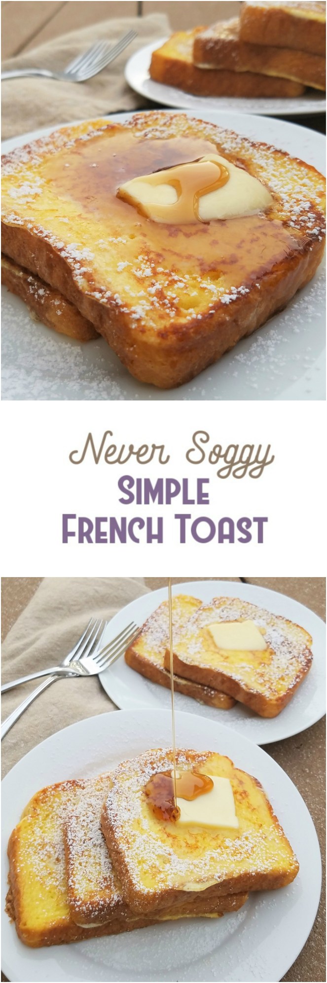 Simple, Never Soggy French Toast by Rumbly in my Tumbly