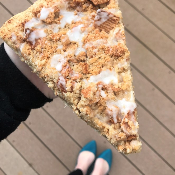 Cinnamon Toast Crunch Dessert Pizza by Rumbly in my Tumbly