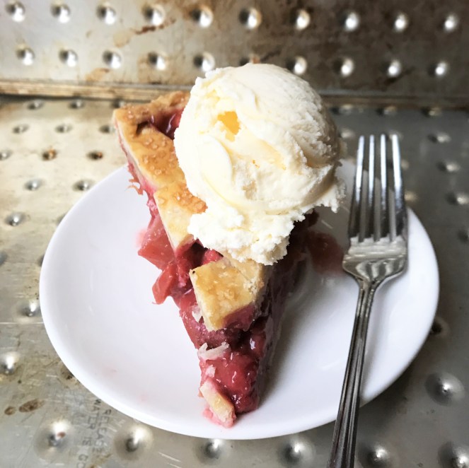 Homemade Strawberry Rhubarb Pie - Rumbly in my Tumbly blog