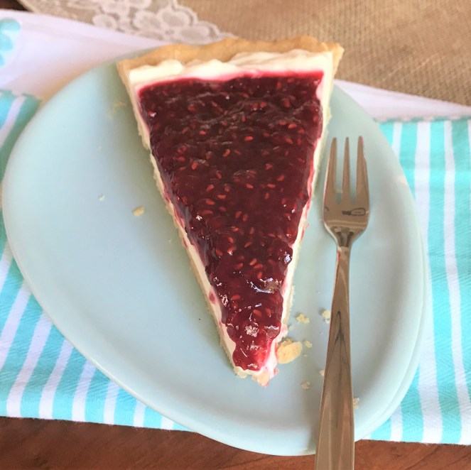 Raspberry Cream Pie