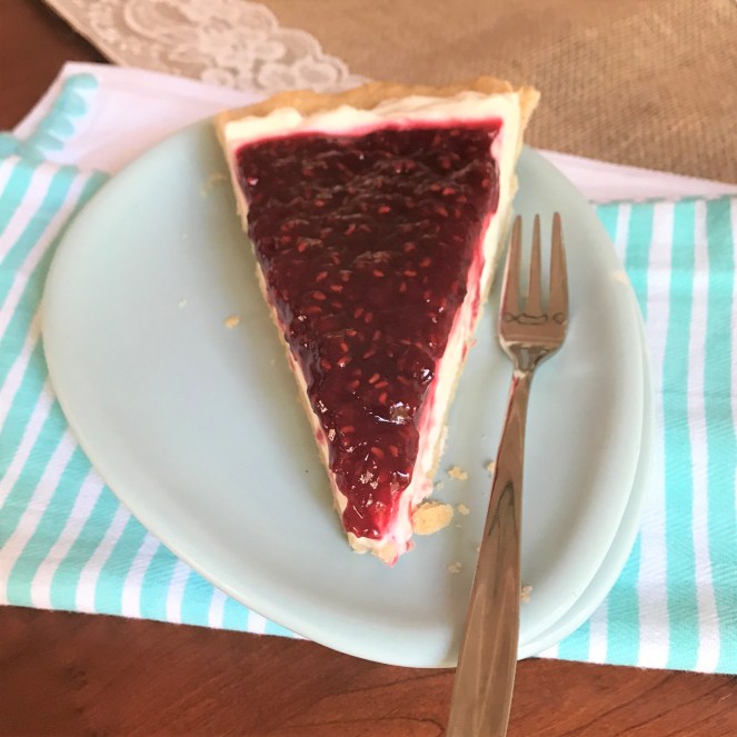 Raspberry Cream Pie