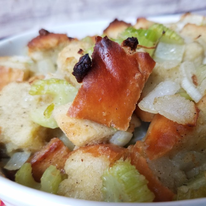 Nan's Simple and Perfect Thanksgiving Stuffing by Rumbly in my Tumbly