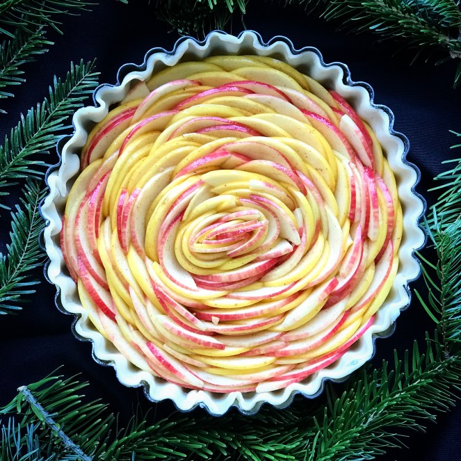 Rose Apple Tart