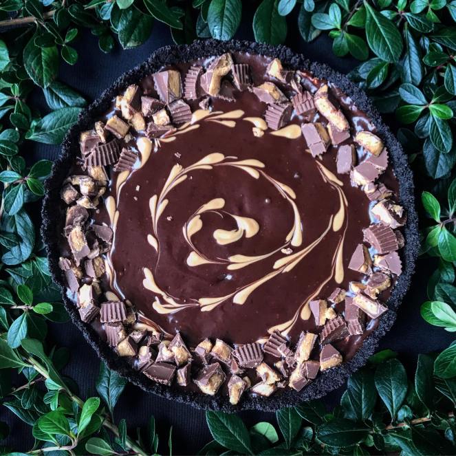 Chocolate Peanut Butter Pie by Rumbly in my Tumbly