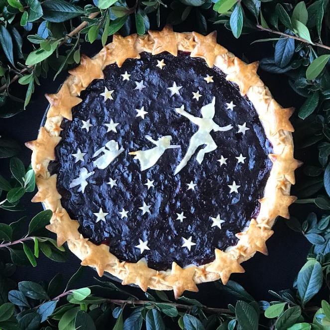 Peter Pan Blueberry Pie
