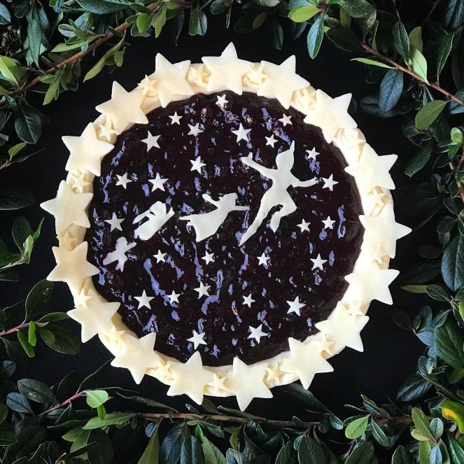 Peter Pan Blueberry Pie