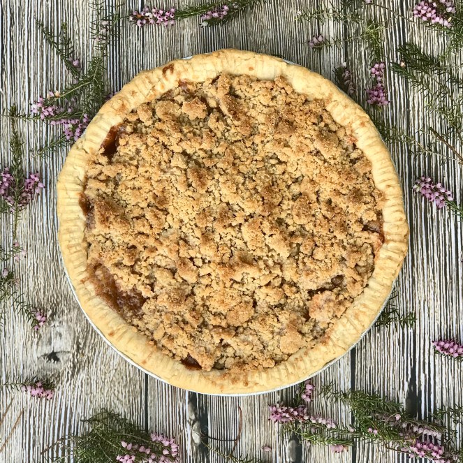 Apple Crumb Pie