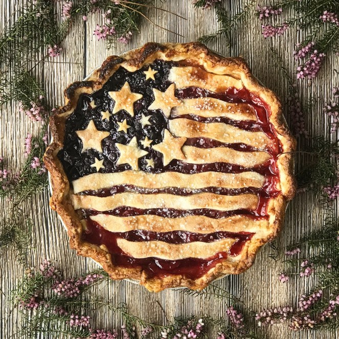 How to make an American Flag pie