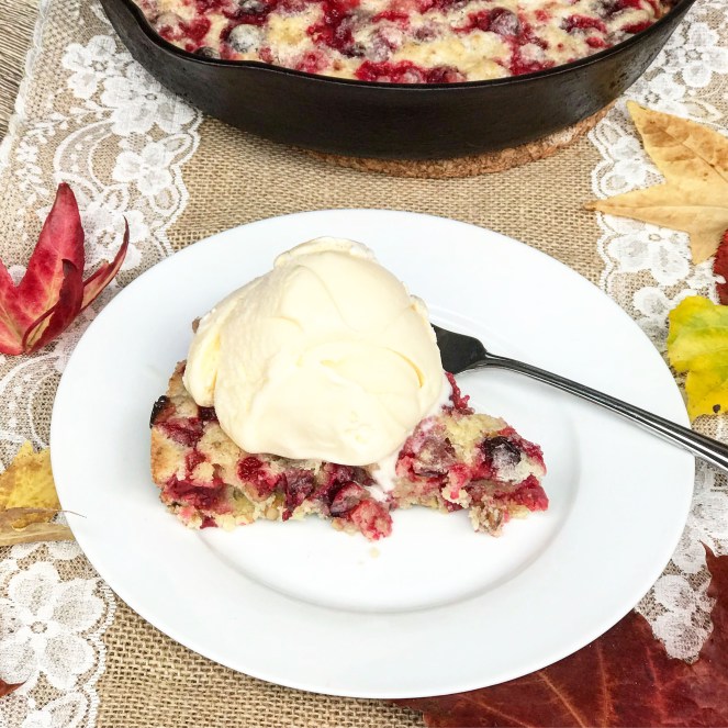 Crustless Cranberry Pie (rumbly in my tumbly)