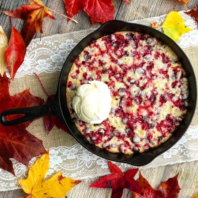 Crustless Cranberry Pie (rumbly in my tumbly)