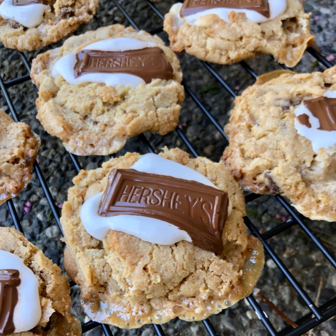 The BEST S'more Cookies EVER