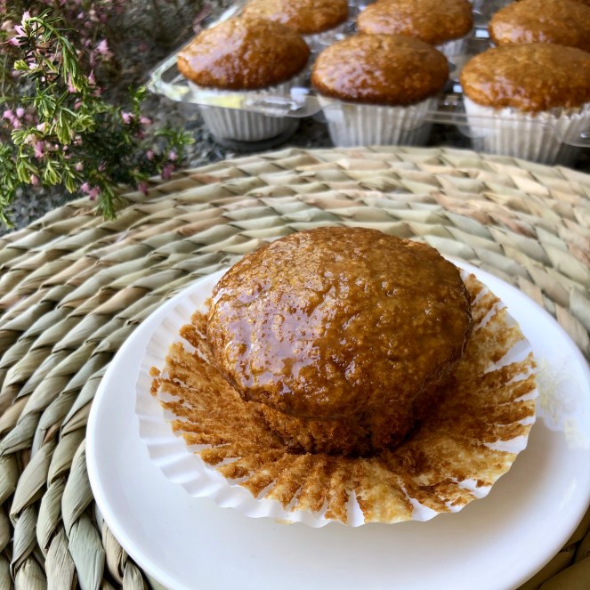Honey Butter soaked Bran Muffinsa