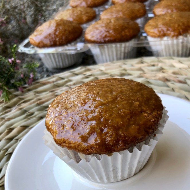Honey Butter soaked Bran Muffinsa